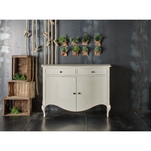 Shaped Sideboard  with 2 drawers and 2 doors 256 - Living room furniture | Arredinitaly