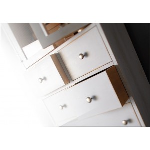 Pantry cabinet with 2 doors and 6 drawers 524 | F.lli MIRANDOLA | Arredinitaly