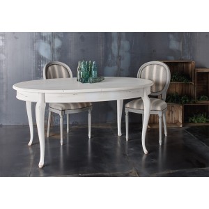 Extendable oval table 604 - TABLES | Arredinitaly