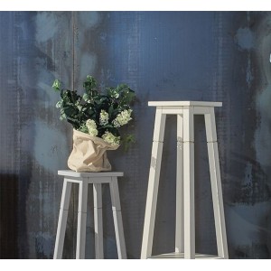 Wooden column flower pot stand | F.lli MIRANDOLA | Arredinitaly