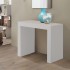 TABLE CONSOLE EXTENSIBLE PARTY CENDRE BLANCHE