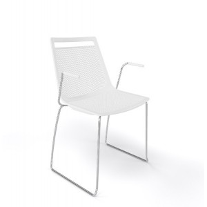 AKAMI SS | GABER - Plastic chairs with armrests | Arredinitaly