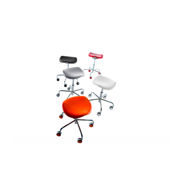 WELCOME stool on wheels | REXITE | Arredinitaly