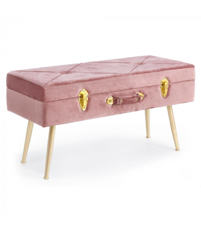 BENCH POLINA PINK ANT.