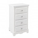 CHEST OF DRAWERS BLANC 4C L