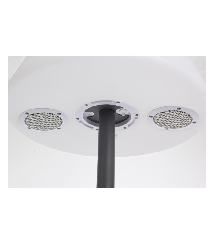 FLOOR LAMP SOLAR LED SPEAKER PE H170 | Arredinitaly