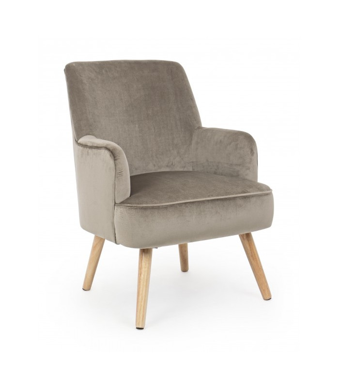 ADELINE TAUPE ARMCHAIR