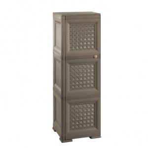 COLUMN CABINET WITH PERFORATED DOOR H.125 - SERVICE AREA | Arredinitaly