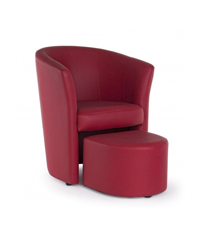 RED C-POUF RITA ARMCHAIR - Lounge armchairs | Arredinitaly