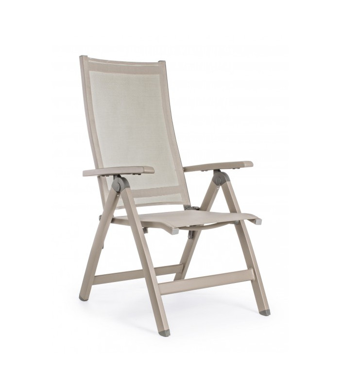 VICTOR TAUPE RECLINER ARMCHAIR GK51 | Arredinitaly