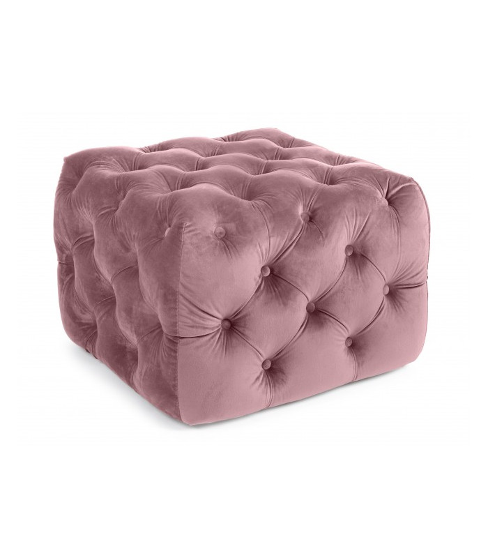 EVAN VELVET BLUSH S - Poufs and furniture cushions | Arredinitaly