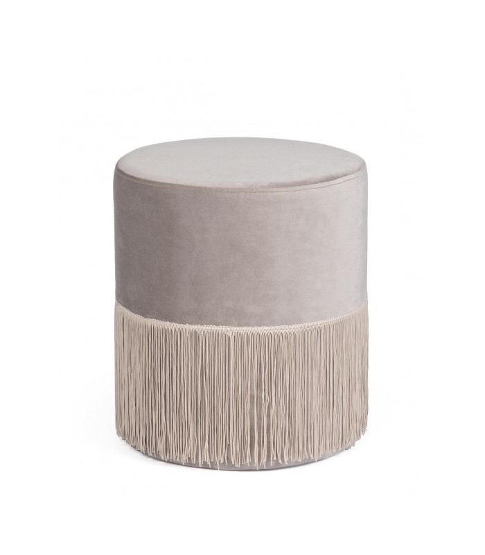 LEILANI LIGHT GRAY D38 - Poufs and furniture cushions | Arredinitaly