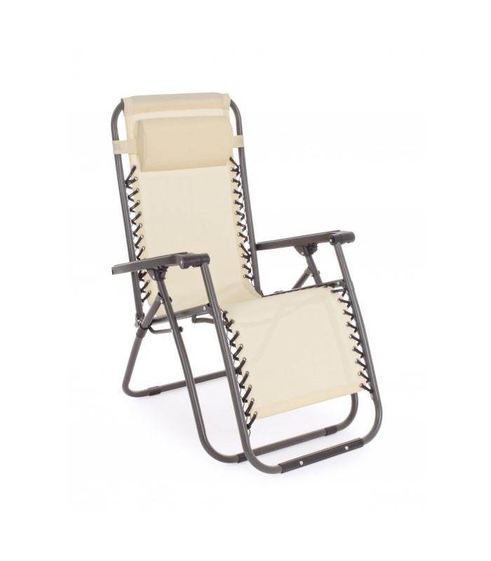 SEDIA A SDRAIO MARTIN BEIGE - Garden chairs | Arredinitaly