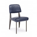 CHAISE VINTAGE BLEU NELLY