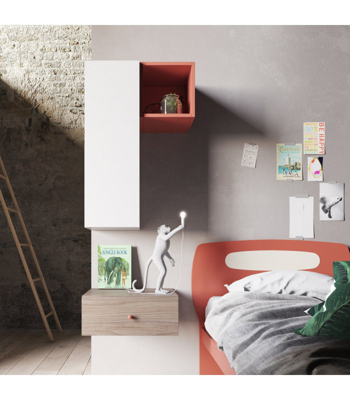 Composition Single Bedroom 3 | S. MARTINO MOBILI | Arredinitaly