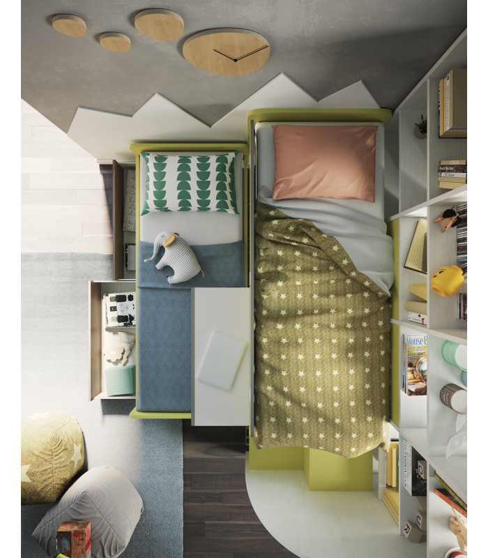 Double Bedroom Composition 6 | S. MARTINO MOBILI | Arredinitaly
