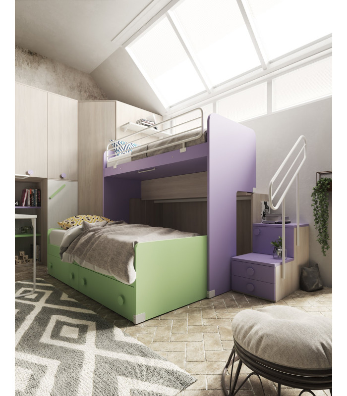 Double Bedroom Composition 7 | S. MARTINO MOBILI | Arredinitaly