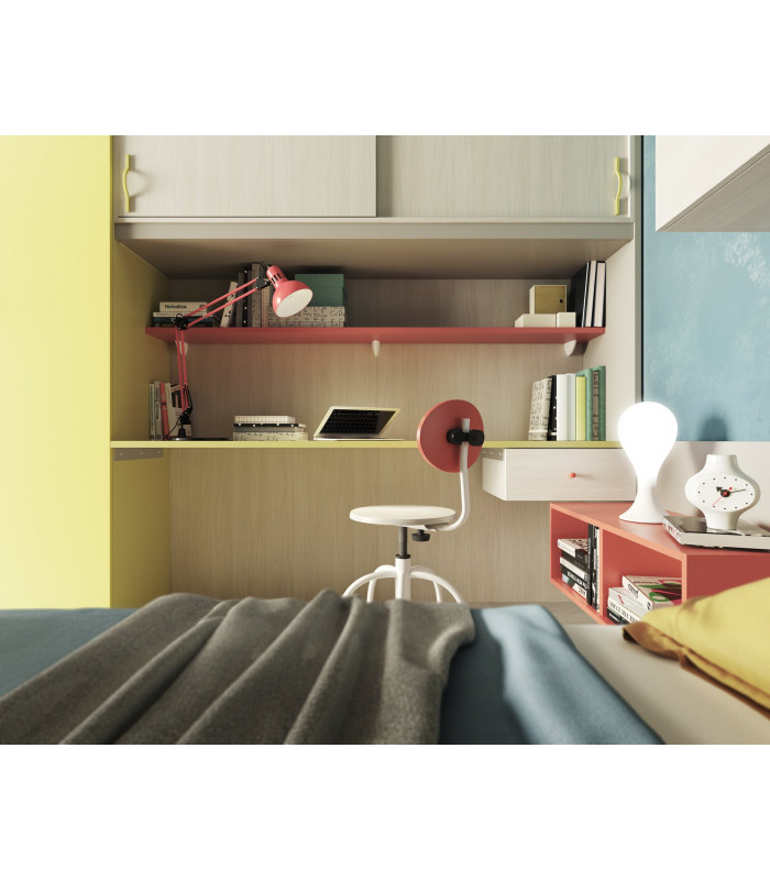 Single Bedroom Composition 13 | S. MARTINO MOBILI | Arredinitaly