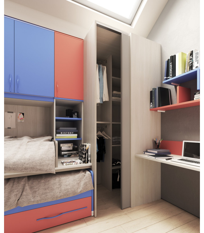 Double Bedroom Composition 34 | S. MARTINO MOBILI | Arredinitaly