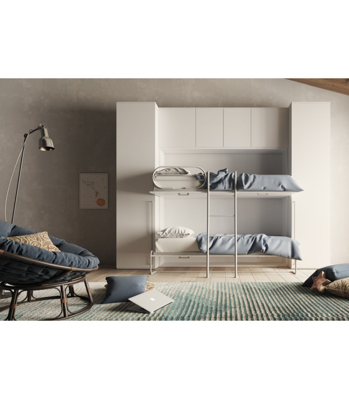 Composition Concealed Bunk Bed 91 | S. MARTINO MOBILI | Arredinitaly