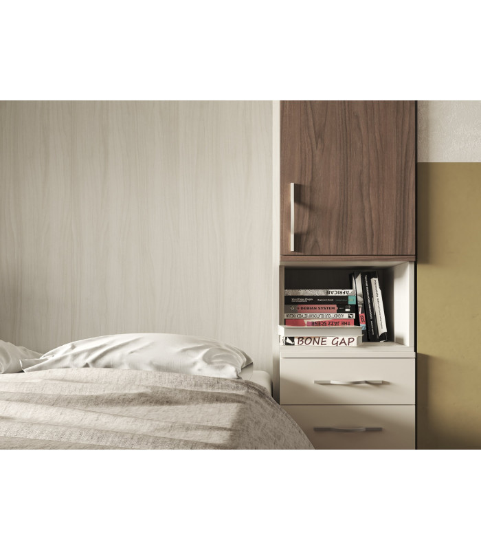 Double Hideaway Bed Composition 92 | S. MARTINO MOBILI | Arredinitaly