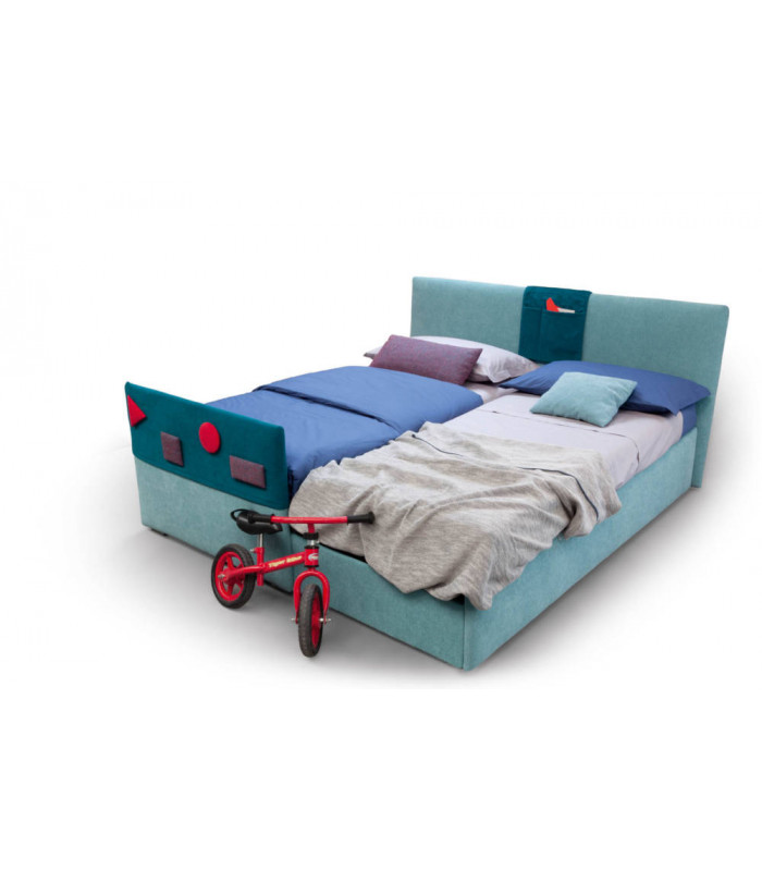 Plain Dormeuse with pull-out bed | SAMOA BEDS | Arredinitaly