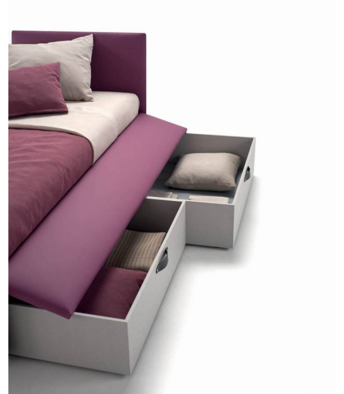 Enjoy Twice Bed with pull-out bed | SAMOA BEDS | Arredinitaly