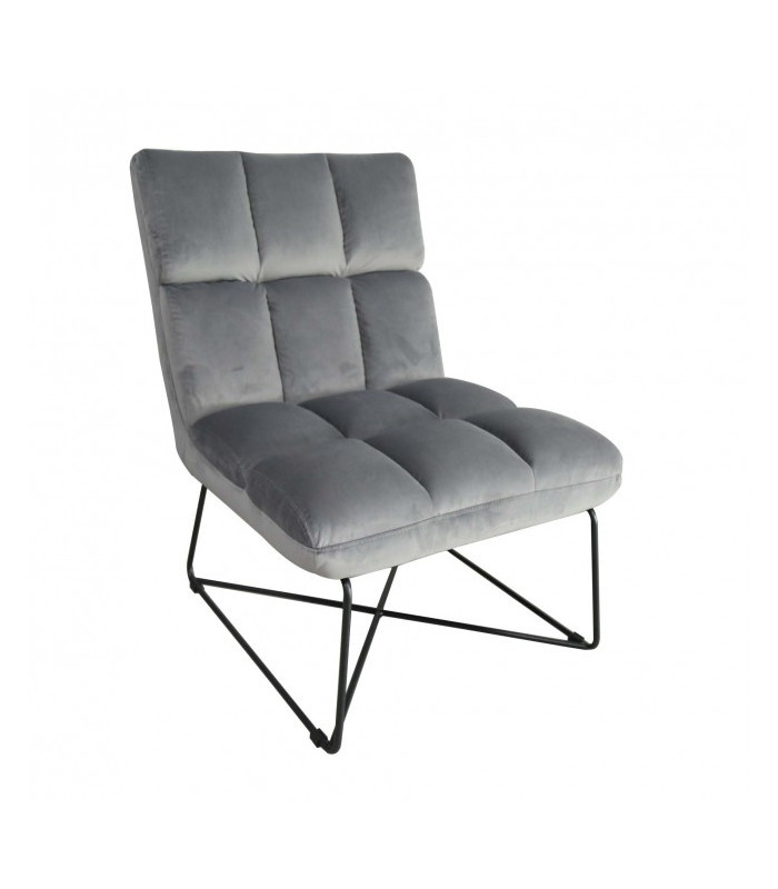 LIZZIE GREY VELVET - Lounge armchairs | Arredinitaly