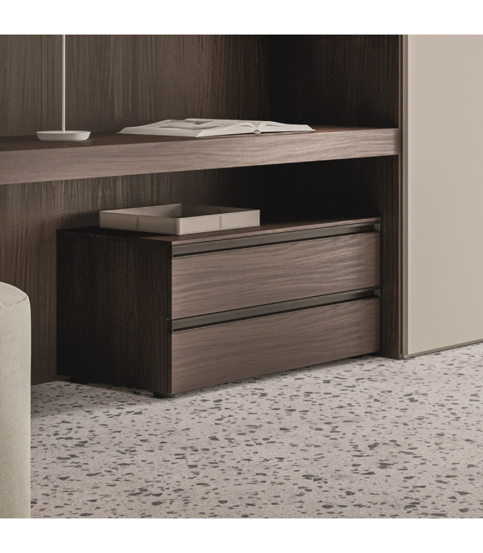 EGO 2 DRAWERS FLOOR STANDING OR SUSPENDED L.46/61/90/122 CM - NIGHTSTANDS AND DRESSERS | Arredinitaly