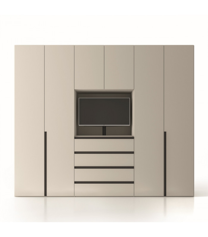 EGO CLOSET WITH OPEN COMPARTMENT OR TV STAND | SANTA LUCIA | Arredinitaly