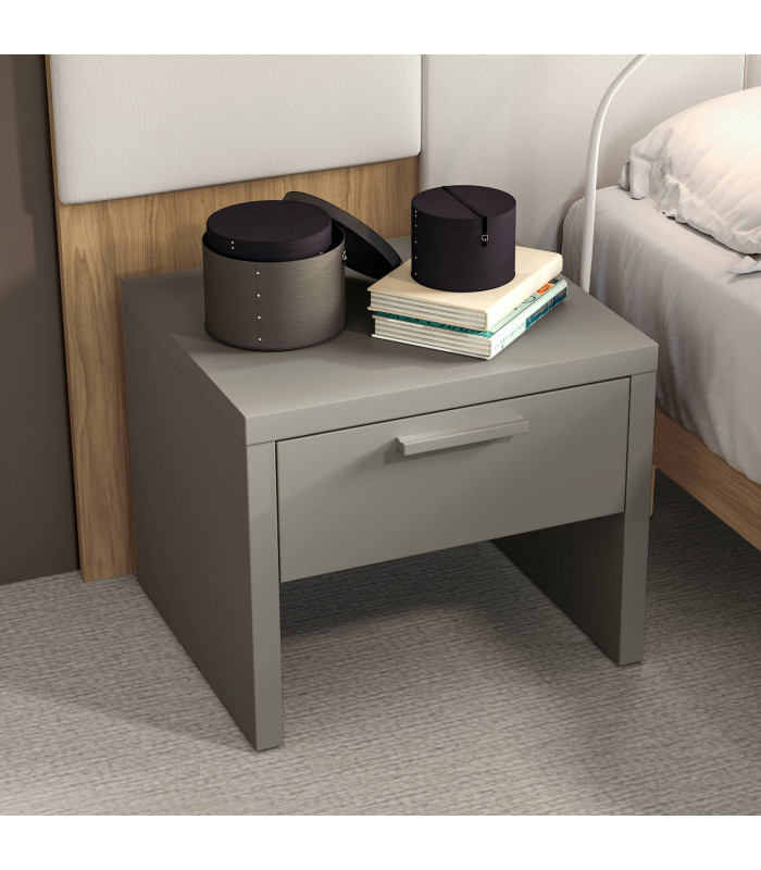 Nightstand Hotello 1 drawer without bottom - NIGHTSTANDS AND DRESSERS | Arredinitaly