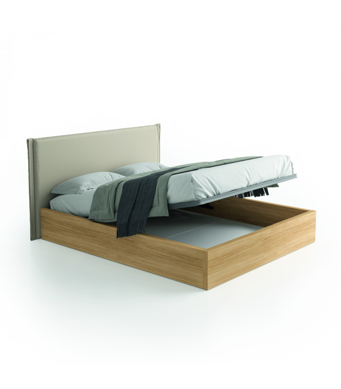 WEST DOUBLE AND SINGLE BED WITH CONTAINER - BEDS | Arredinitaly