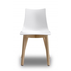 NATURAL ZEBRA 2806 | SCAB - Plastic chairs | Arredinitaly