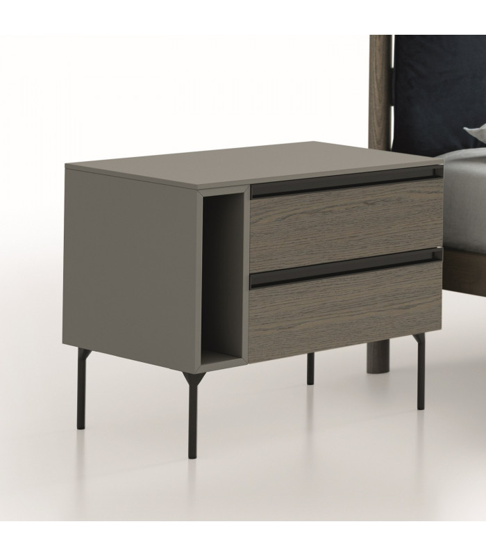 EGO 2 DRAWERS WITH OPEN, FLOOR OR SUSPENDED COMPARTMENT | SANTA LUCIA | Arredinitaly