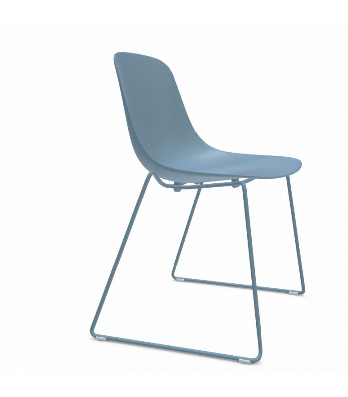 INFINITI - Chaise mono-glissière Pure Loop d'Infiniti, le design exclusif sur Arredinitaly (4 Pezzi)