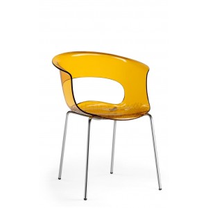 MISS B ANTISHOCK 2690 | SCAB - Plastic chairs with armrests | Arredinitaly