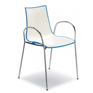 ZEBRA 2610 | SCAB - Plastic chairs with armrests | Arredinitaly
