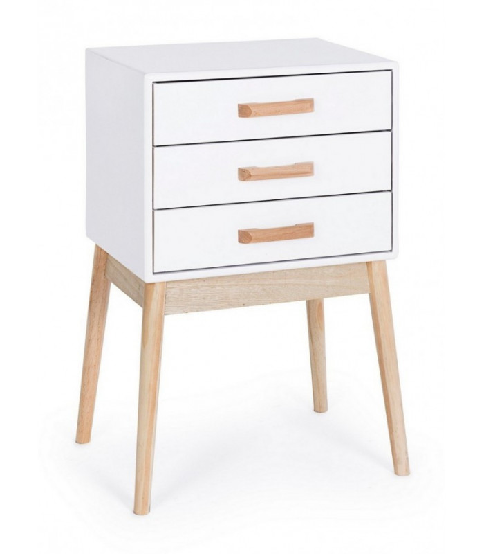 CHEST OF DRAWERS 3C ORDINARY WHITE | Arredinitaly