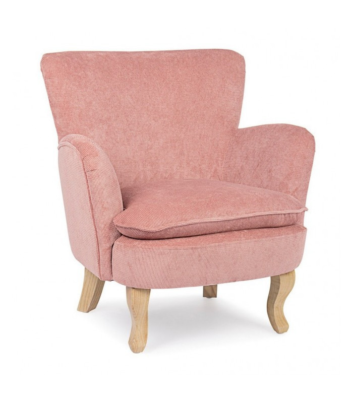 PINK CHENILLE ARMCHAIR - Lounge armchairs | Arredinitaly