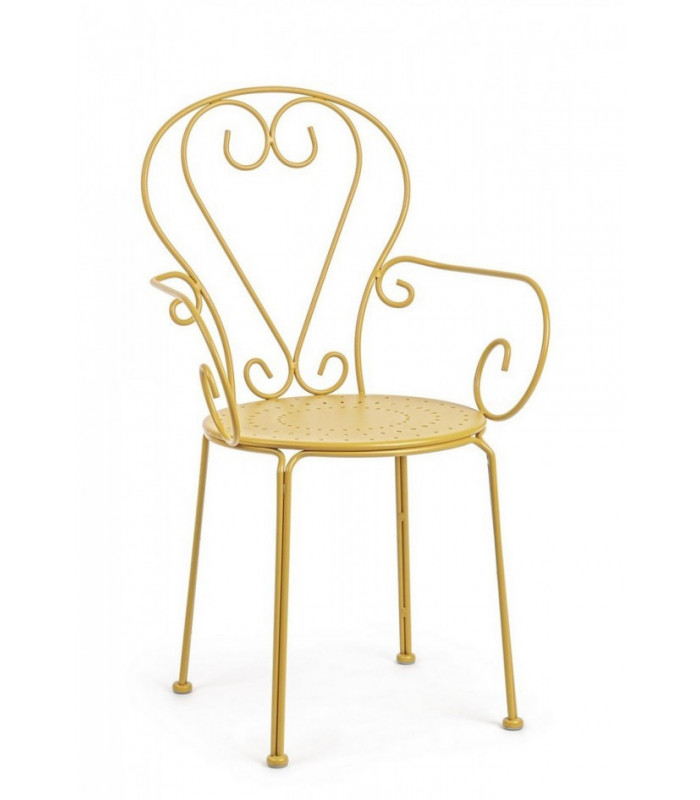 C-BR ETIENNE OCHRE CHAIR - CHAIRS AND BENCHES | Arredinitaly