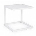 TABLE D'APPOINT HILDE 40X40 BLANC LD30