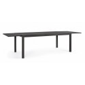TABLE ALL.HILDE 200-300X100 ANTHRAC.LH32