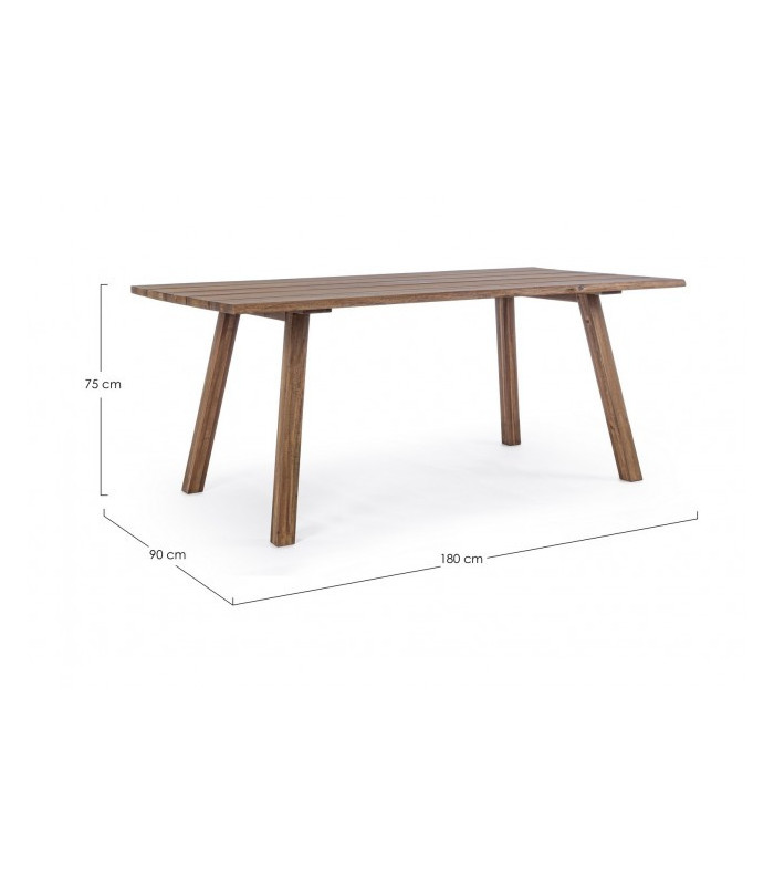 TABLE GLASGOW 180X90 - FSC | Arredinitaly
