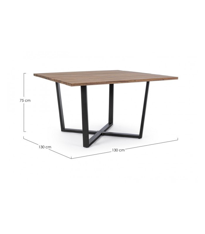 TABLE HELSINKI ANTR-NAT 130X130 - FSC | Arredinitaly