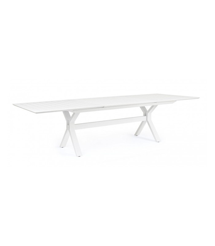 TABLE ALL.KENYON 200-300X110 WHITE COCX21 - TABLES | Arredinitaly