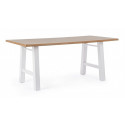TABLE FRED WHITE 180X90