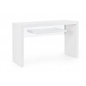 2P LINE WOOD WHITE 120X40 CONSOLE TABLE