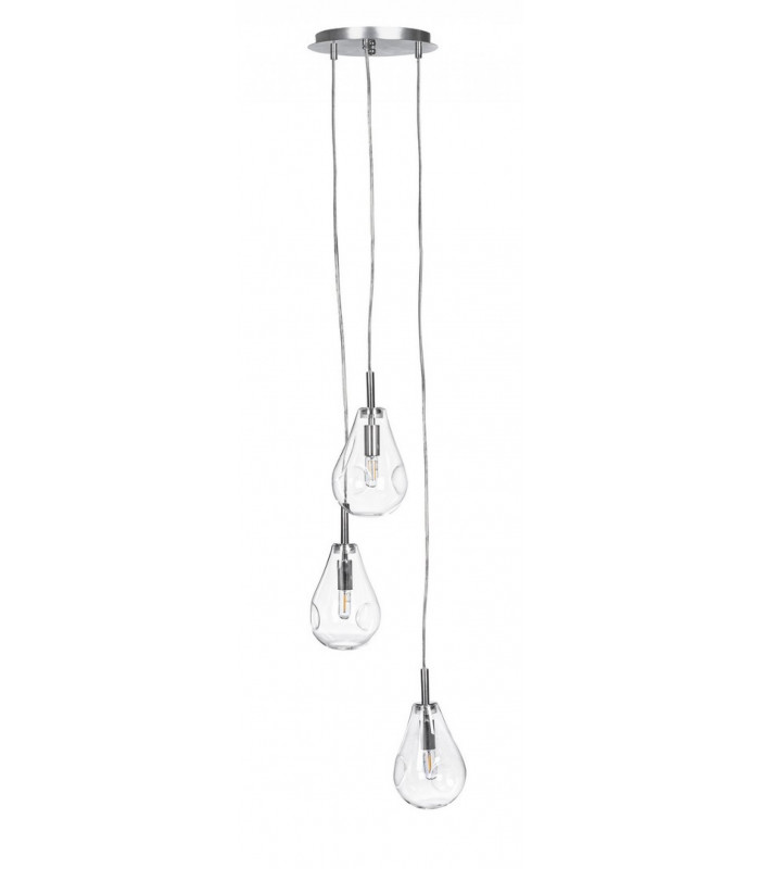 3 LIGHTS CHANDELIER REFLECT TO TRASP-ARG - PENDANT LAMPS | Arredinitaly