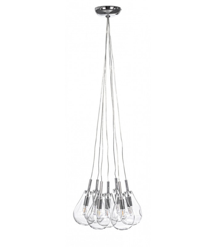 7 LIGHTS CHANDELIER REFLECT TO TRASP-ARG - PENDANT LAMPS | Arredinitaly