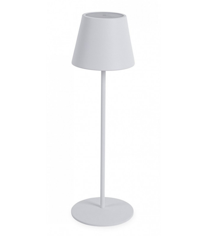 LAMPADA TAV. LED ETNA BIANCO H38 - Lampade da tavolo | Arredinitaly